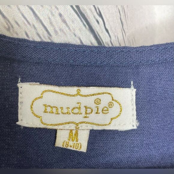 Mud Pie Gigi Embroidered Sleeveless Tunic M (8-10) - Picture 5 of 8